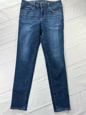 American Eagle 360 Ne(x)t Level Stretch Skinny Jeans Size 8 Medium Wash